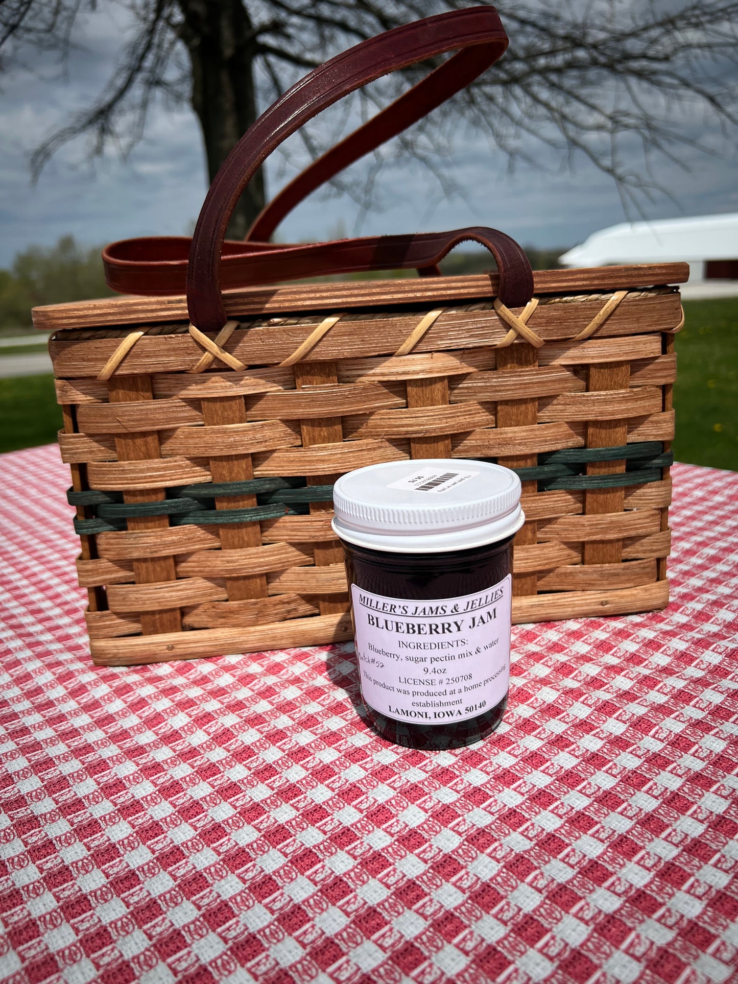 Miller's Blueberry Jam - 100% Authentic, Local Amish Made Jam