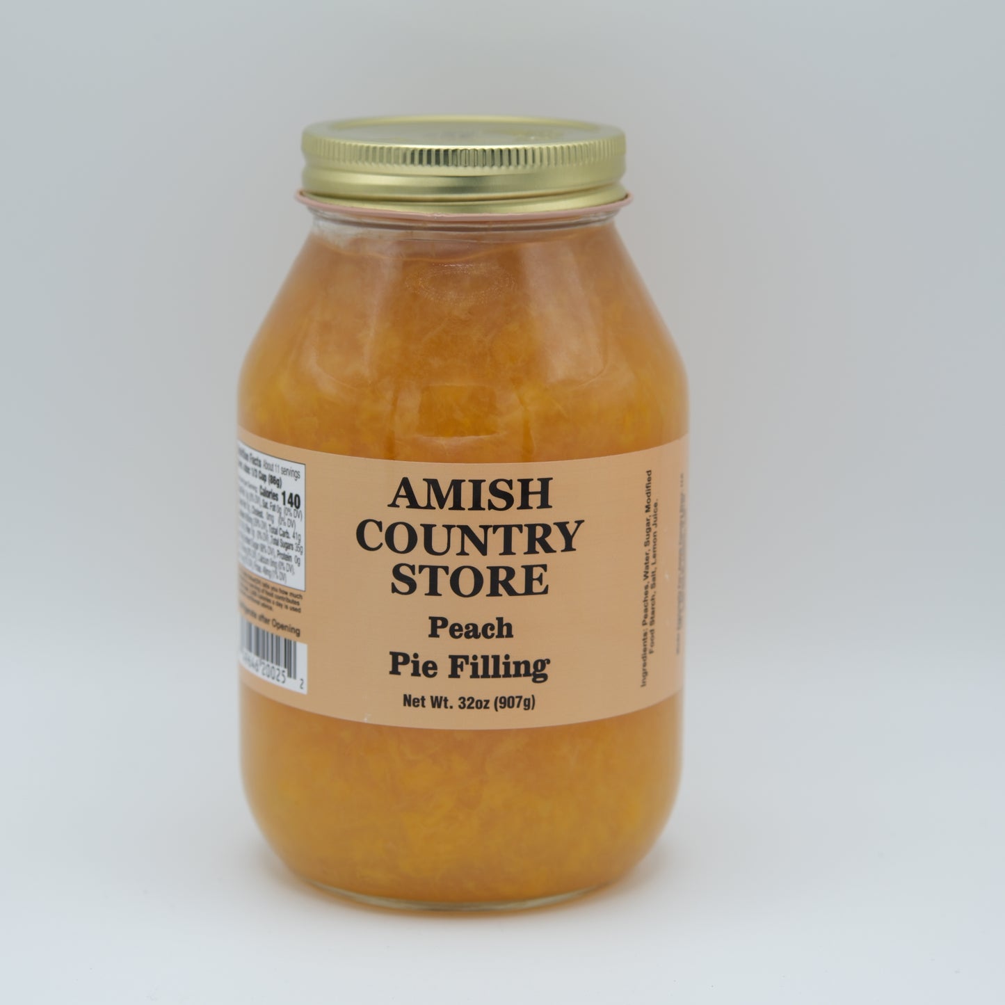 Amish Country Store Old-Fashioned Peach Pie Filling | 32 oz