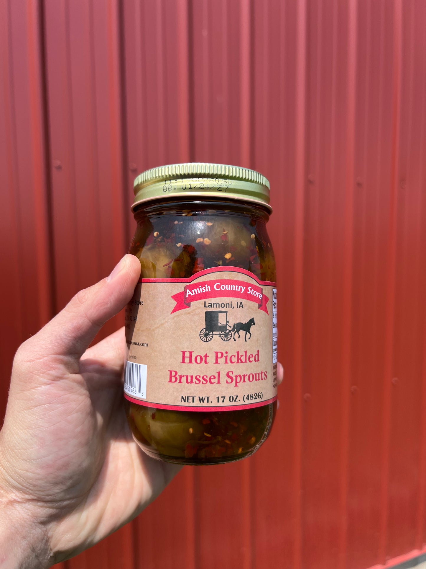 Hot Pickled Brussel Sprouts