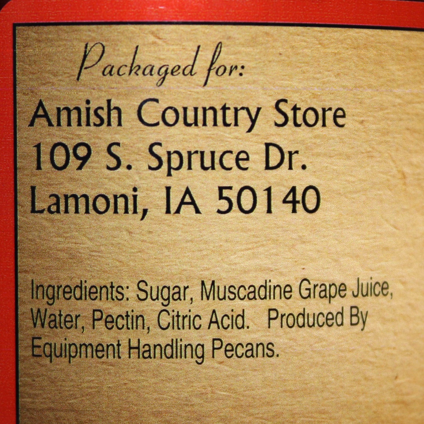 Muscadine Jelly 18oz