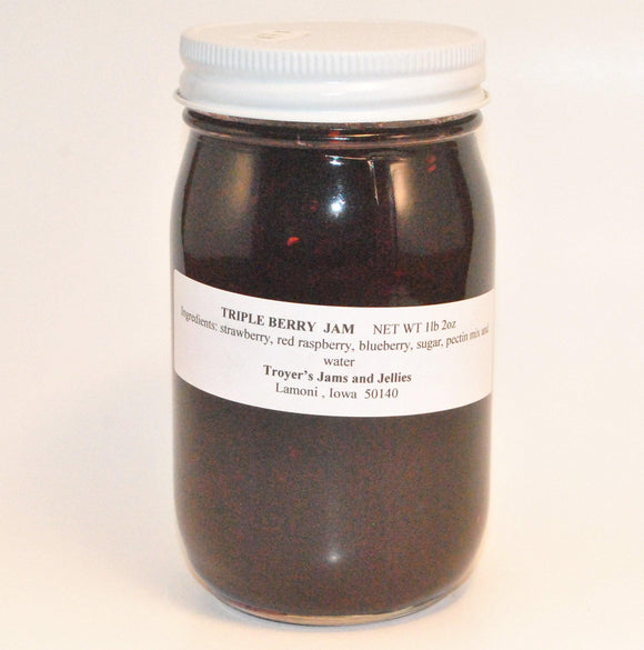 Triple Berry Amish Jam 18 oz - Amish Country Store- bringing Amish quality into your home.