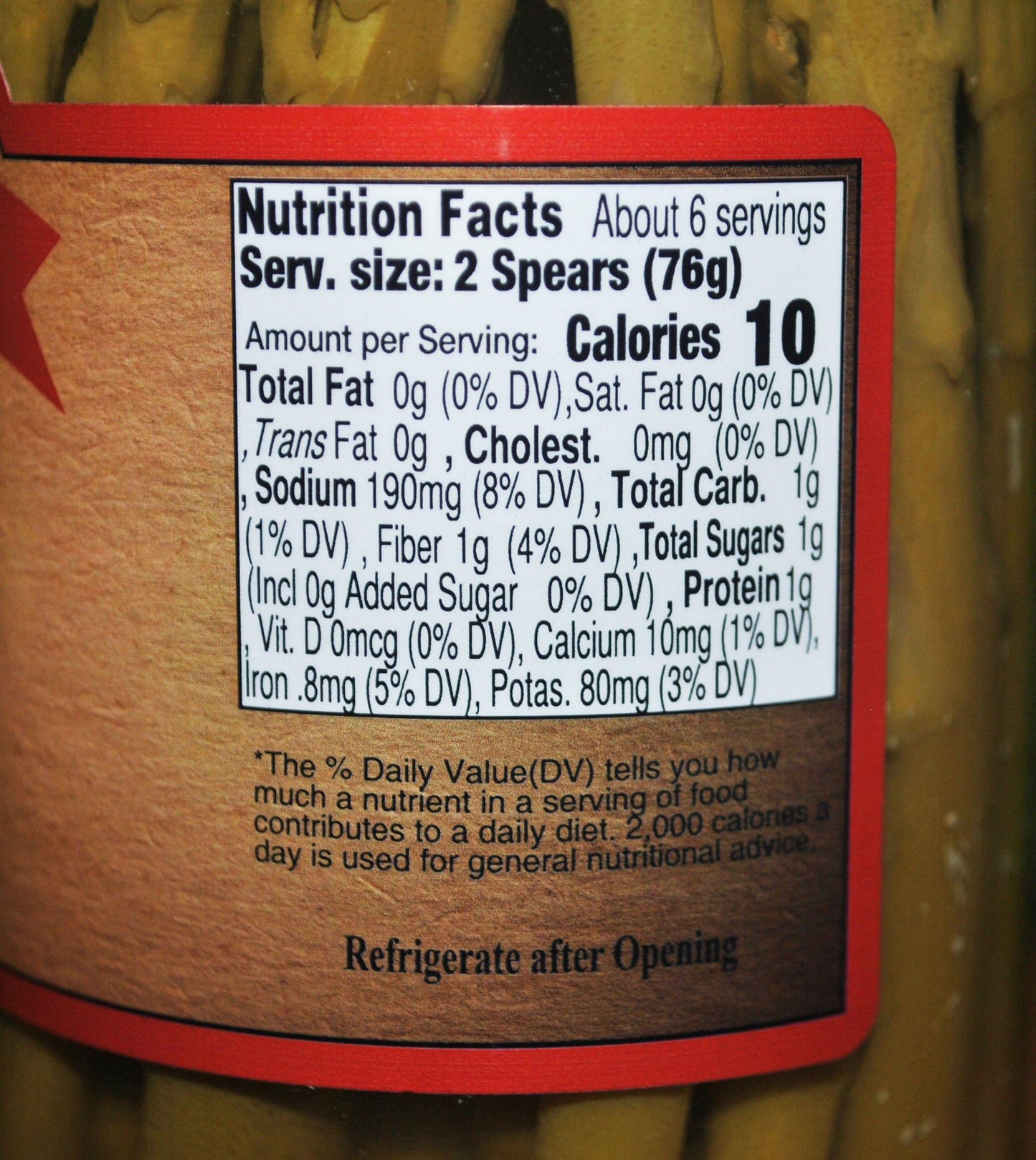 Pickled Asparagus 16oz - Amish Country Store- bringing Amish quality into your home.