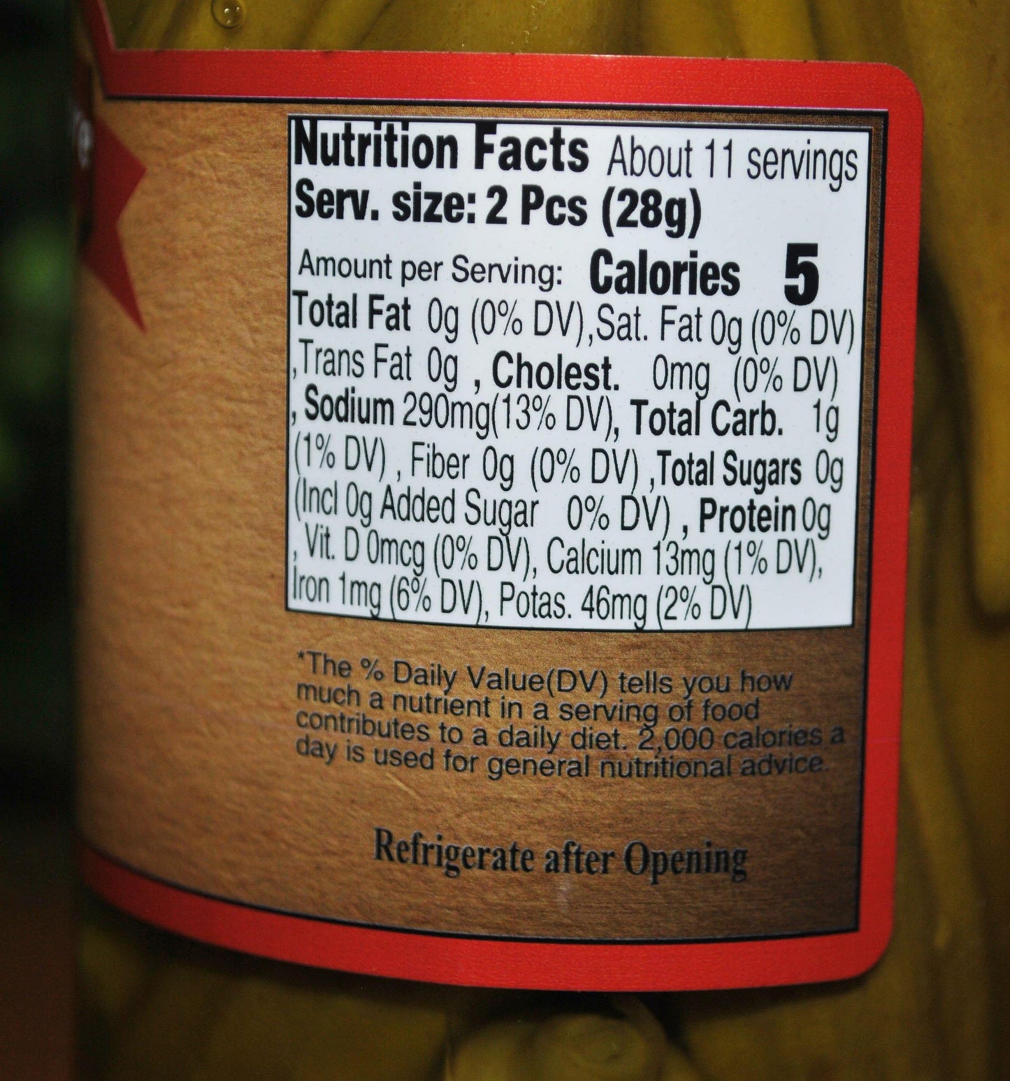 Pickled Mild Okra 16oz - Amish Country Store- bringing Amish quality into your home.