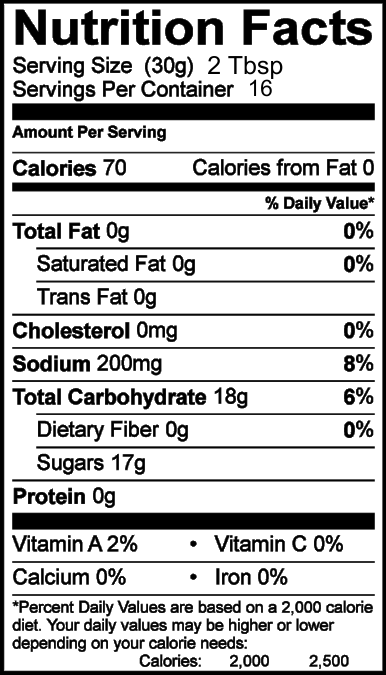 Salted Vodka Rib Glaze 16 oz - Amish Country Store- bringing Amish quality into your home.