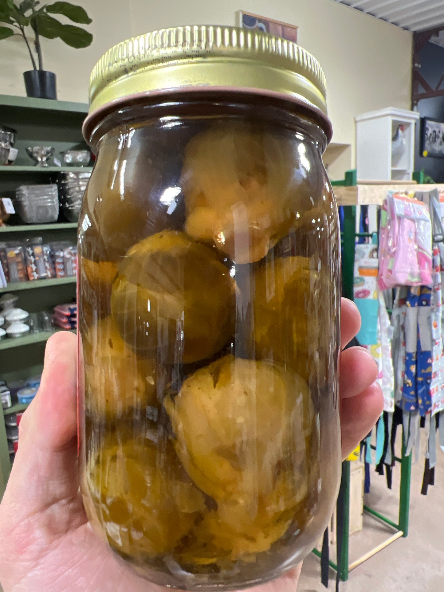 Sweet Pickled Brussels Sprouts