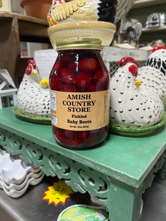 Pickled Baby Beets 32oz.