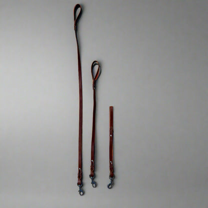 Handmade Amish 100% Genuine Leather Dog Leash