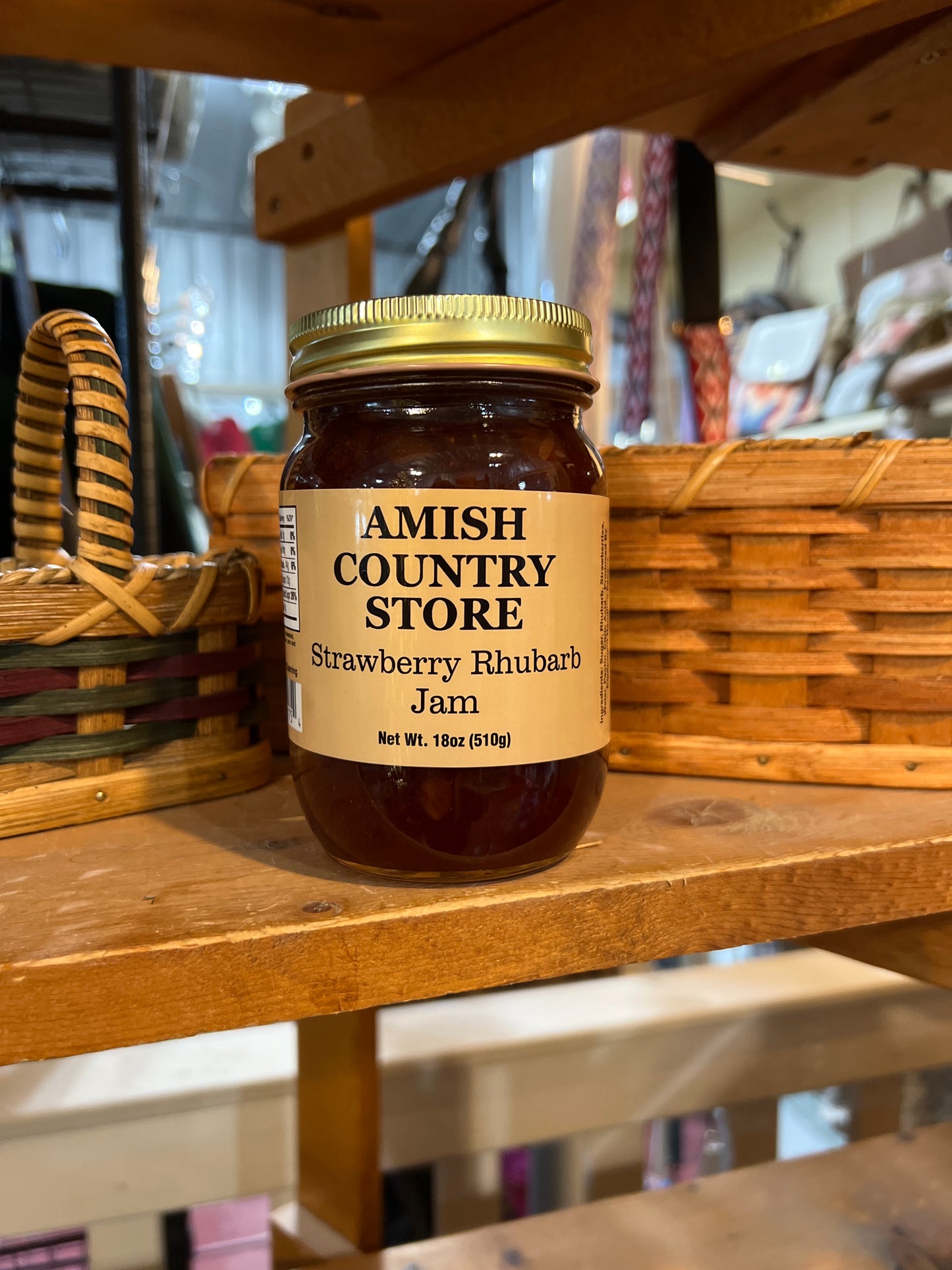 Strawberry Rhubarb Jam 18 oz