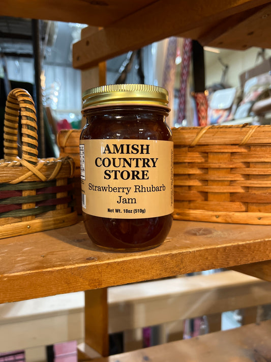 Strawberry Rhubarb Jam 18 oz