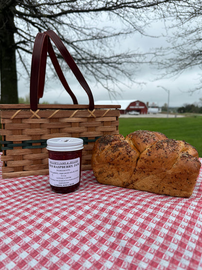Miller’s Amish-Made Red Raspberry Jam | Local Small Batch Fruit Spread