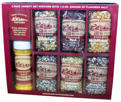 6 Pack Popcorn Variety Set