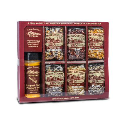 6 Pack Popcorn Variety Set