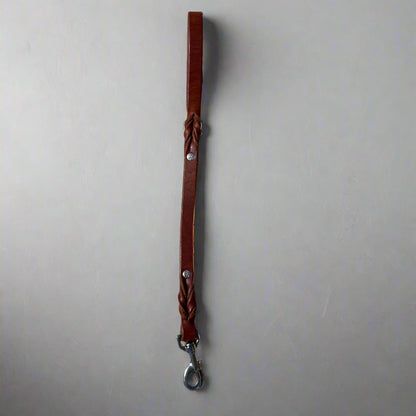 Handmade Amish 100% Genuine Leather Dog Leash