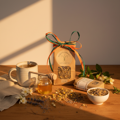Calm the Angst Tea | Handcrafted Herbal Nervine Blend