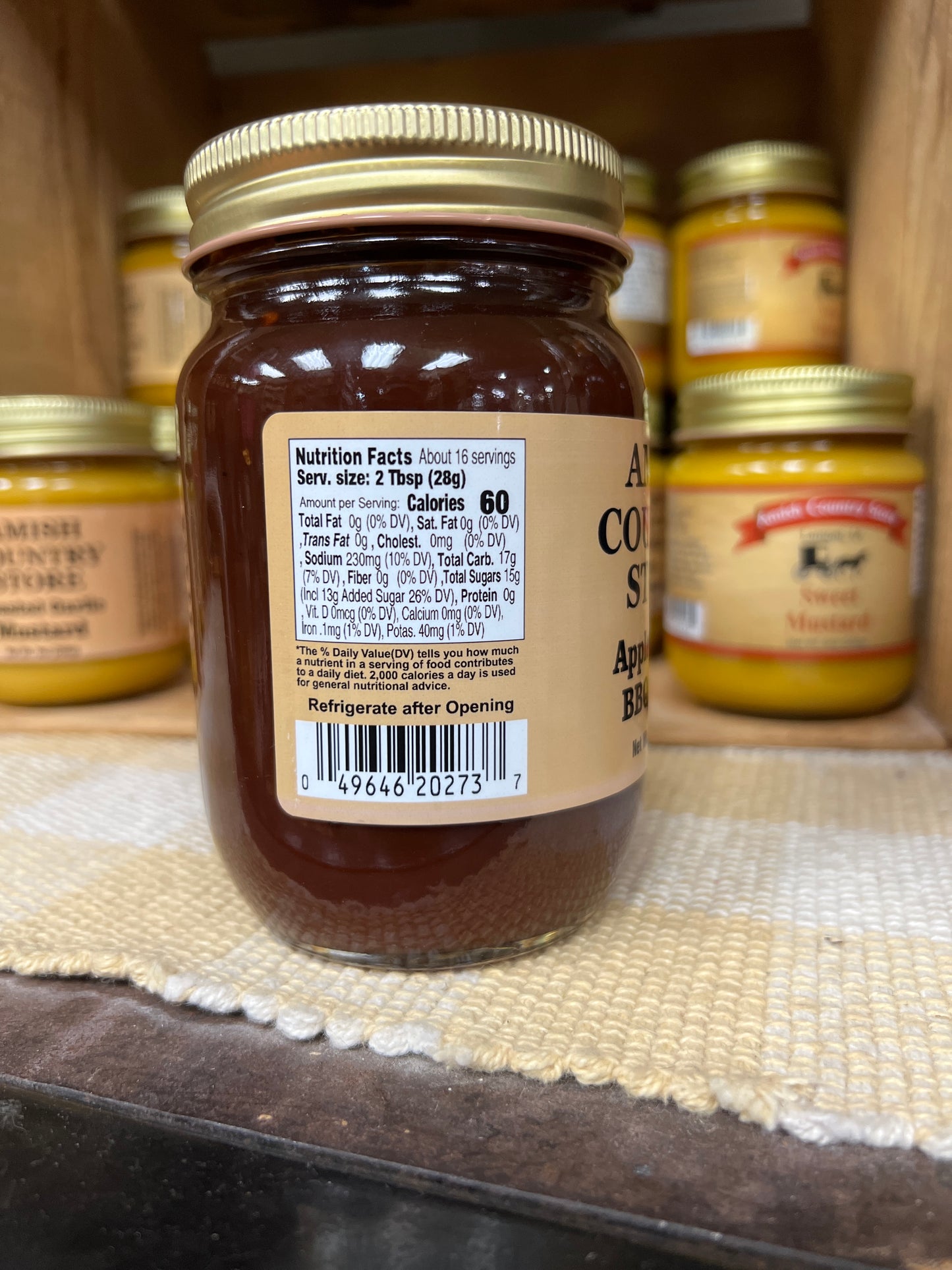 Apple Butter BBQ Sauce 16 oz