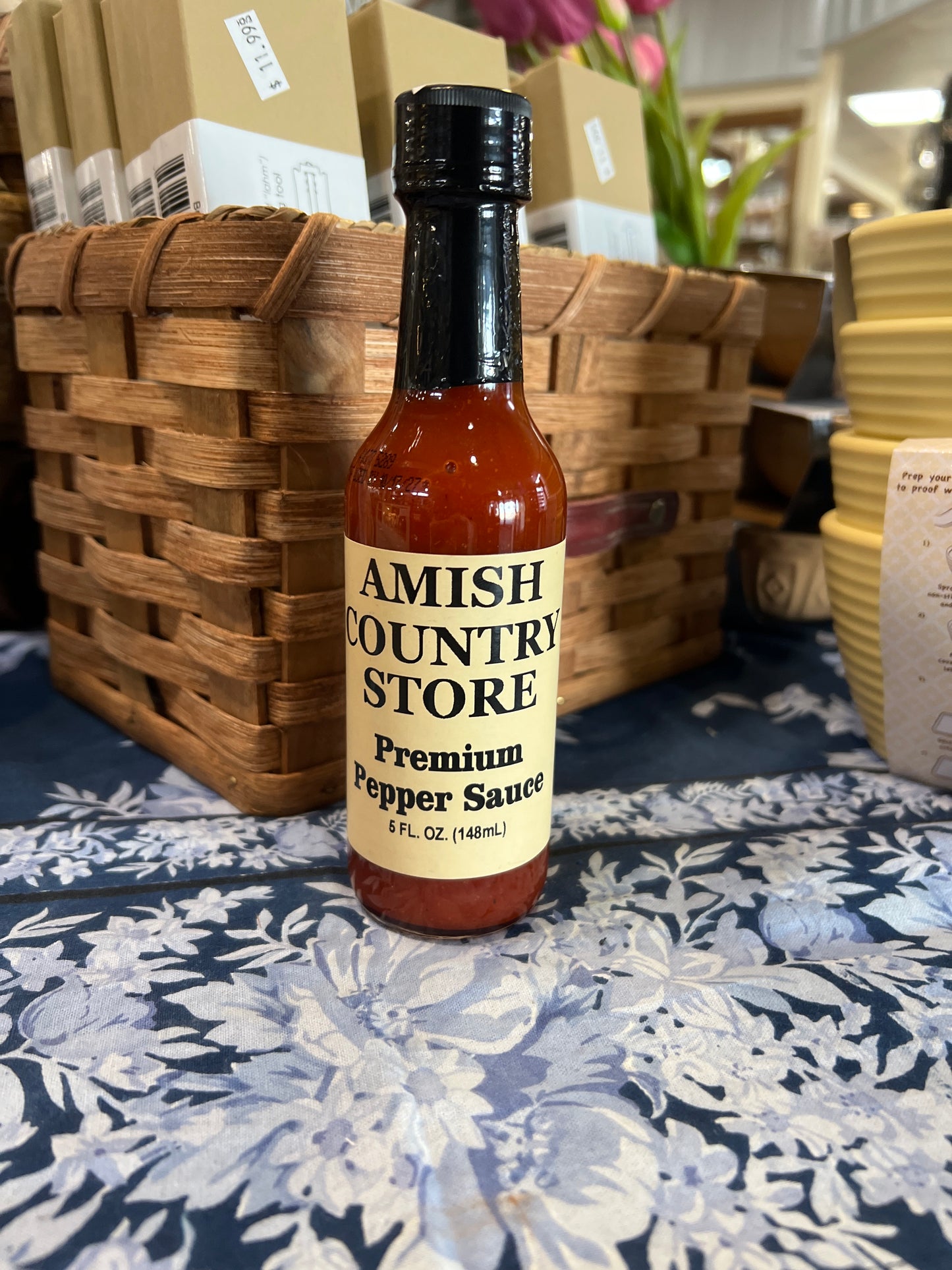 Amish Country Store Premium Pepper Sauce (5 oz) – Cayenne Hot Sauce, Iowa Made