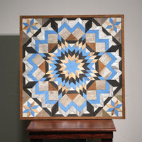 Amish Handmade Barn Quilt Wall Art – Reclaimed Barn Wood – 30.5” x 30.5”