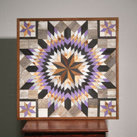 Amish Handmade Barn Quilt Wall Art – Reclaimed Barn Wood – 30.5” x 30.5”