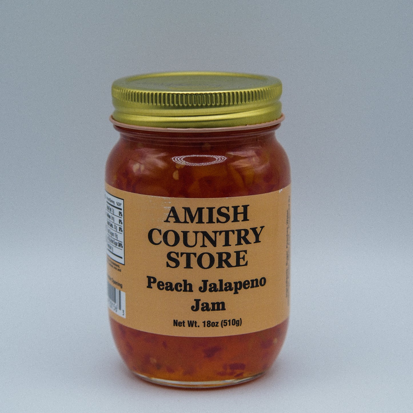 Old-Fashioned Peach Jalapeno Jam (18oz) | Amish Country Store