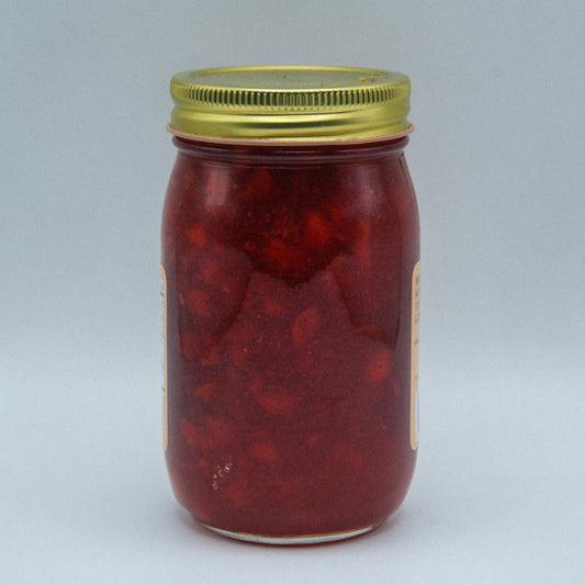 Old-Fashioned Strawberry Preserves (19oz) | Amish Country Store