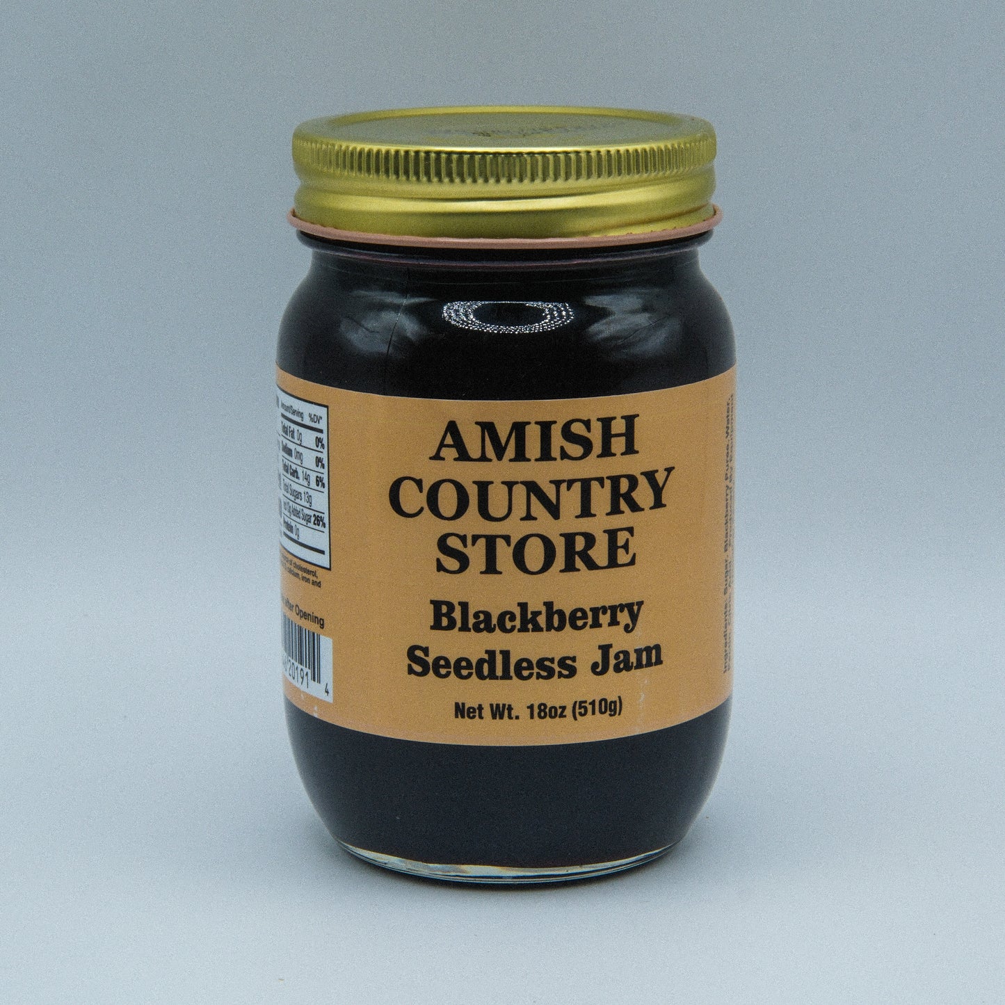 Old-Fashioned Blackberry Seedless Jam (18oz) | Amish Country Store