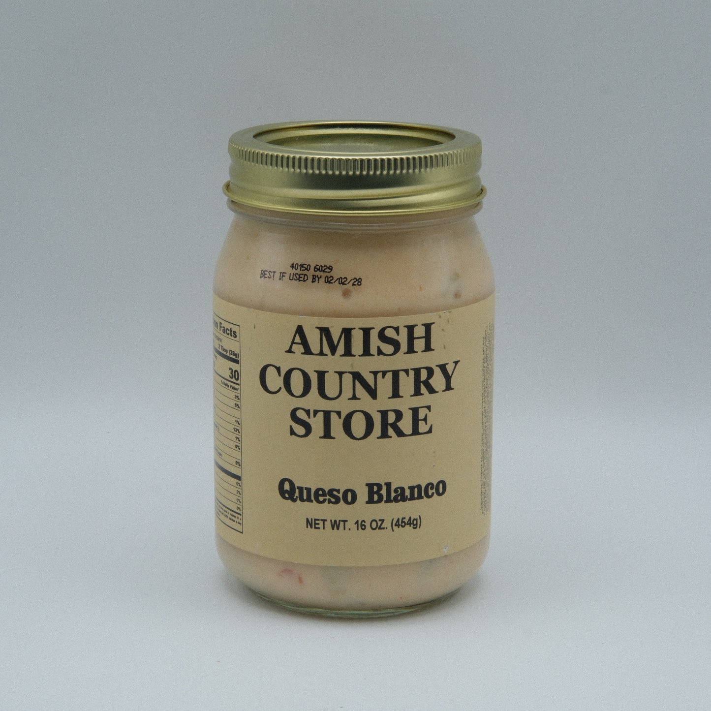 Old-Fashioned Queso Blanco (16oz) | Amish Country Store