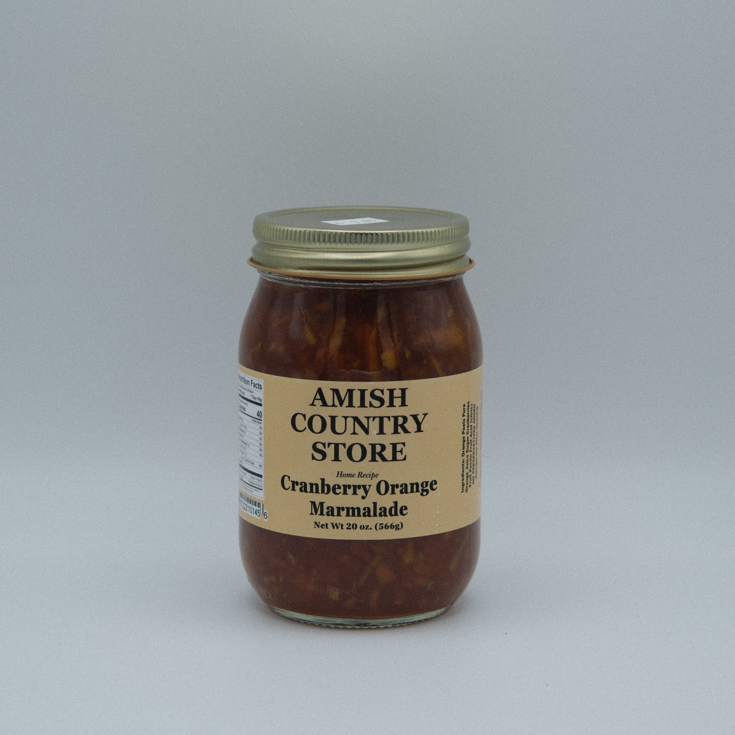 Cranberry Orange Marmalade | Home Recipe | 20 oz