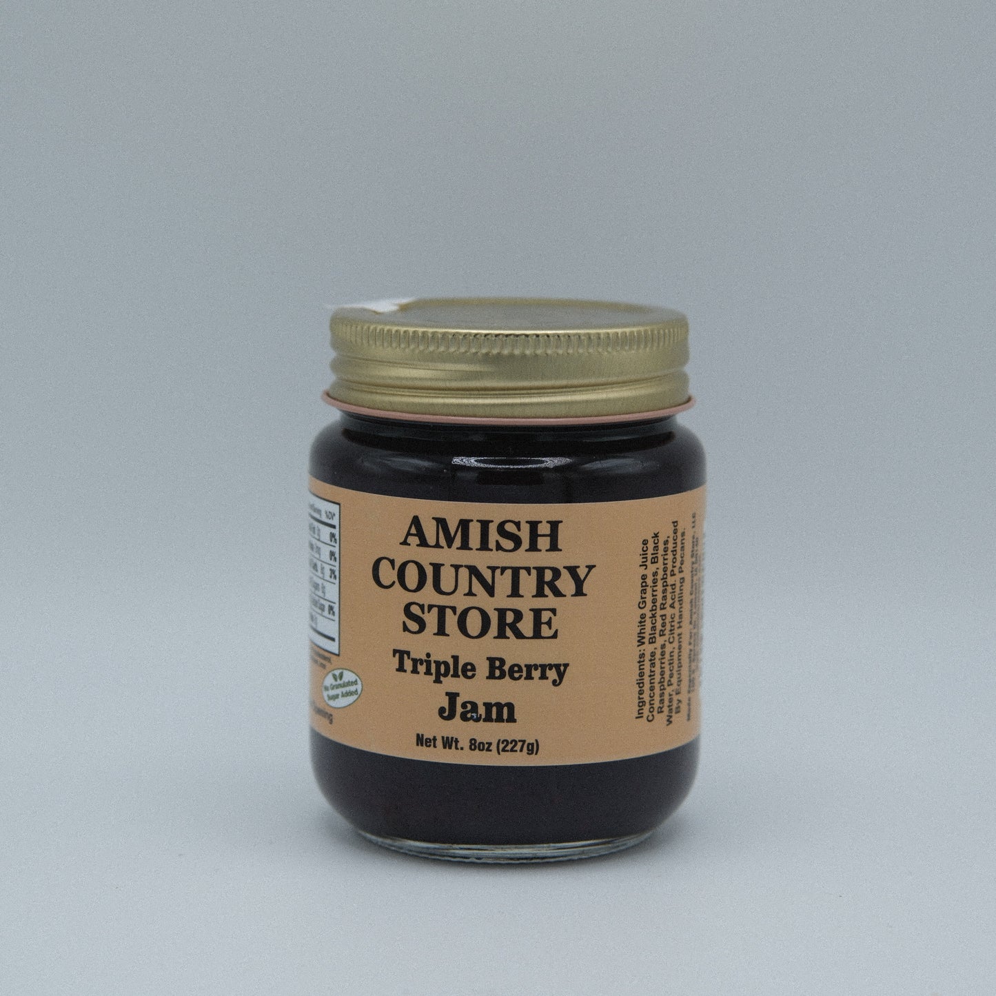 Triple Berry Jam 8 oz - No Sugar Added