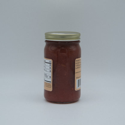 Strawberry Rhubarb Jam – No Sugar Added (8 oz) | Amish Country Store
