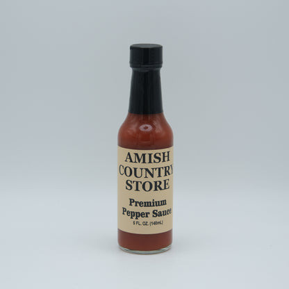 Amish Country Store Premium Pepper Sauce | Cayenne Hot Sauce | 5 fl oz