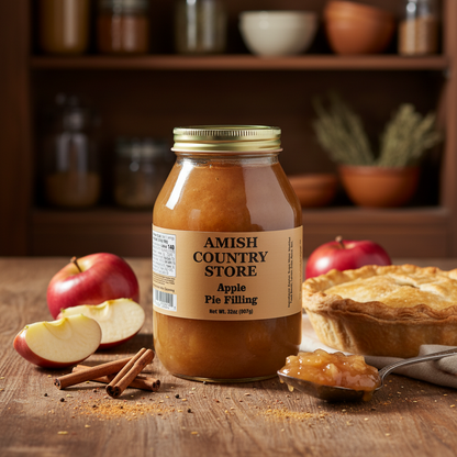 Amish Country Store Old-Fashioned Apple Pie Filling | 32 oz