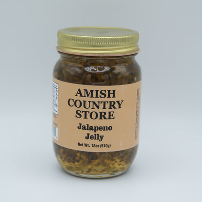 Jalapeño Jelly | Sweet & Spicy Pepper Spread | 18 oz