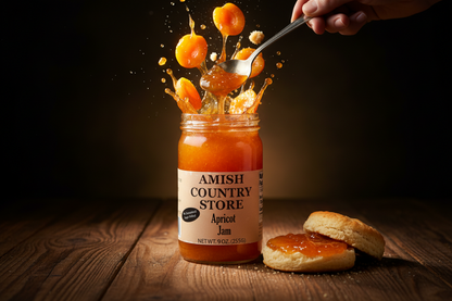 Apricot Jam | No Sugar Added Fruit Spread | 9 oz
