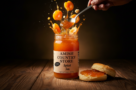 Apricot Jam | No Sugar Added Fruit Spread | 9 oz