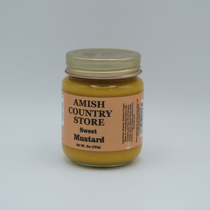 Sweet Mustard | Amish-Recipe Country Condiment | 9 oz