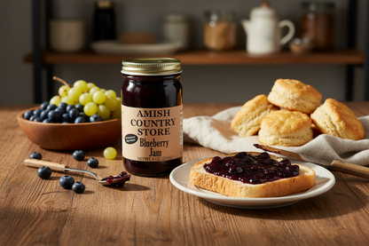 Blueberry Jam | No Sugar Added Berry Spread | 8 oz