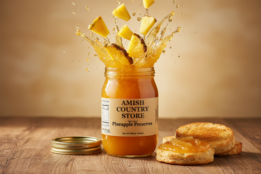 Pineapple Preserves | Tropical Sweet & Tangy Fruit Spread | 20 oz
