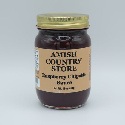 Raspberry Chipotle Sauce | Sweet Heat Glaze & Dip | 16 oz