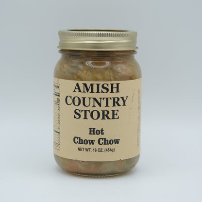 Hot Chow Chow | Southern-Style Relish with a Kick | 16 oz