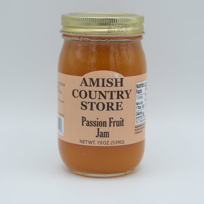 Passion Fruit Jam | Tropical Amish-Style Fruit Spread | 19 oz