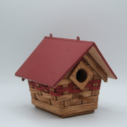 Amish Handmade Woven Bird House | Rustic Outdoor Garden Décor