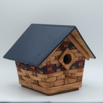 Amish Handmade Woven Bird House | Rustic Outdoor Garden Décor