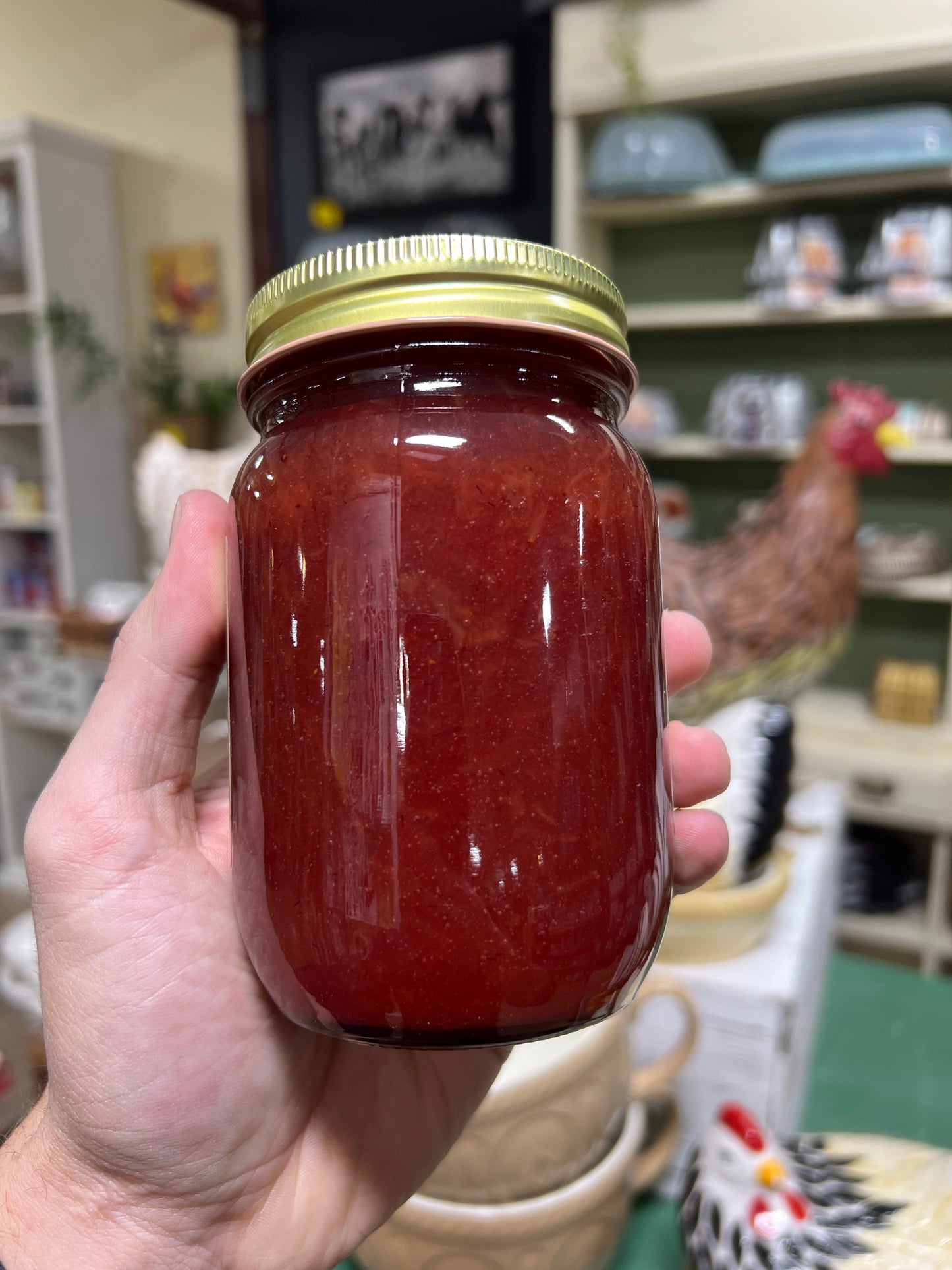 Banana Strawberry Jam 18 oz