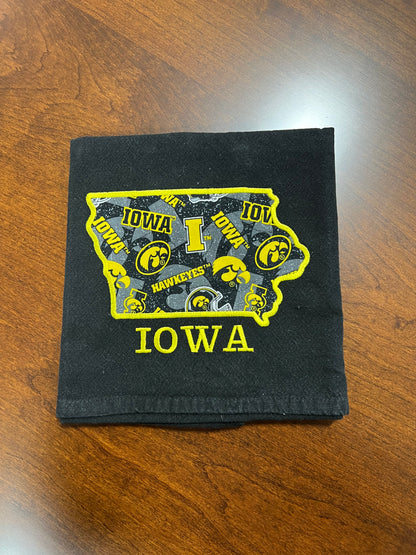 Locally Embroidered Iowa Dish Towel – Made in Lamoni