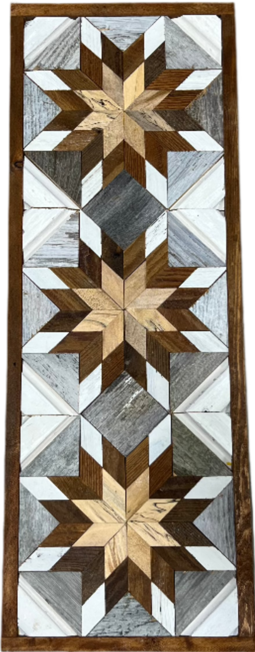 Amish Handmade Barn Quilt - Banner (10.5 in x 30 in)