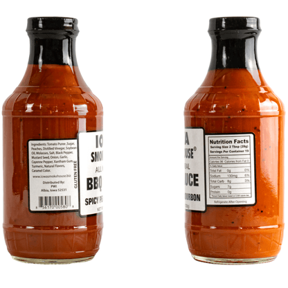 BBQ Sauce Spicy Peach Bourbon
