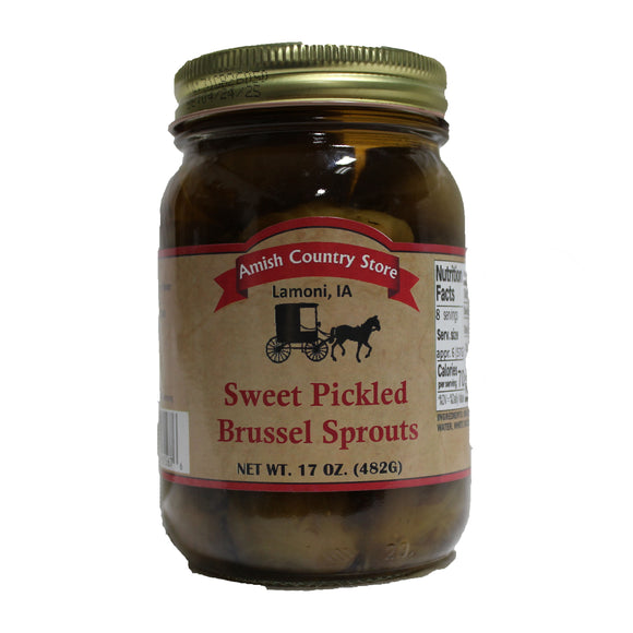 Sweet Pickled Brussel Sprouts