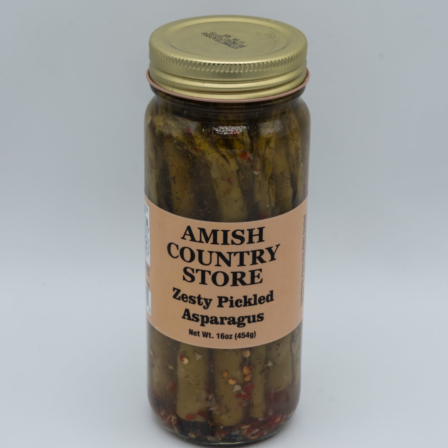 Old-Fashioned Zesty Pickled Asparagus (16oz) | Amish Country Store