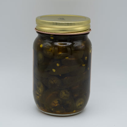 Old-Fashioned Candied Jalapeños | Sweet & Spicy Pantry Favorite | Pint