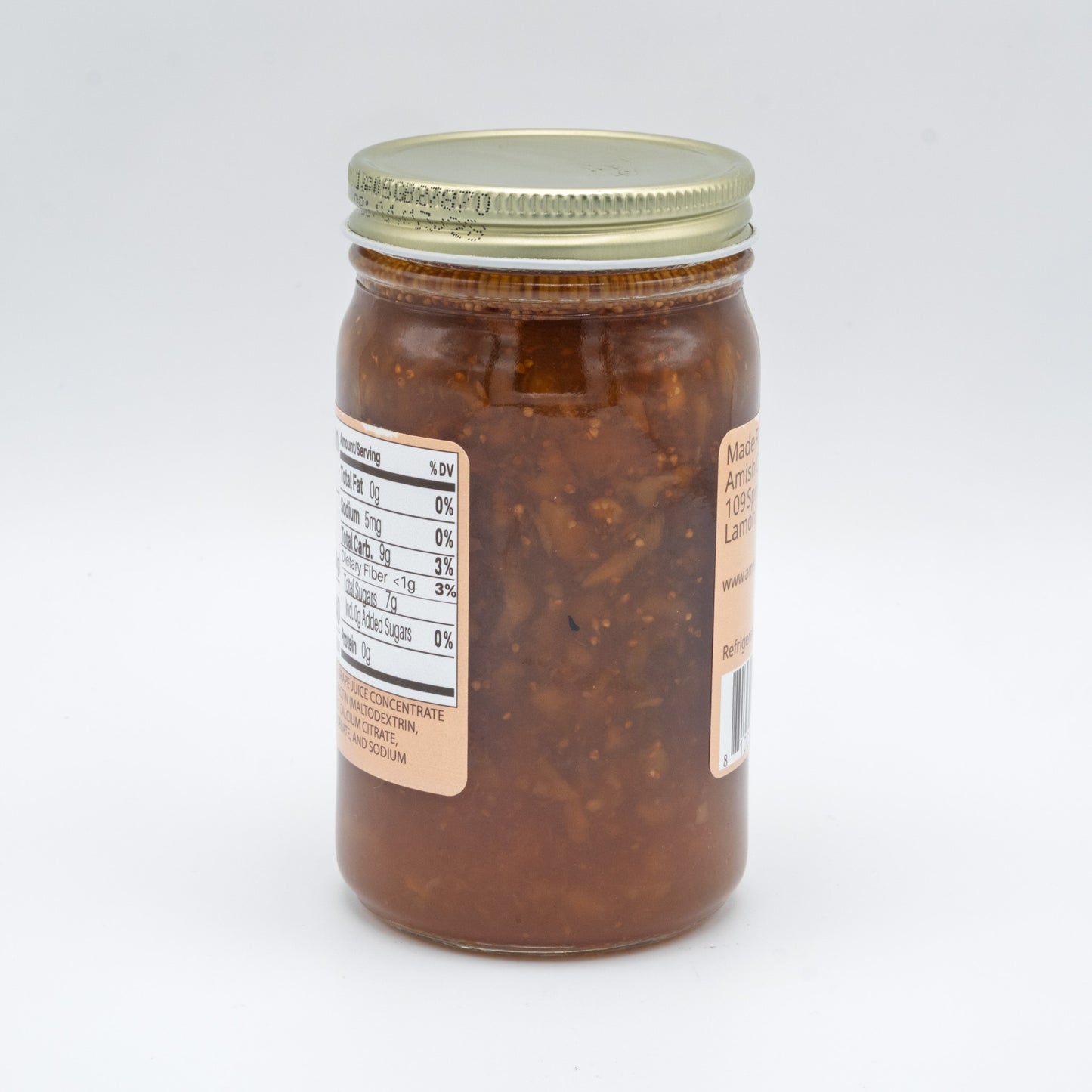Old-Fashioned No Sugar Added Fig Jam (9 oz.) | Amish Country Store